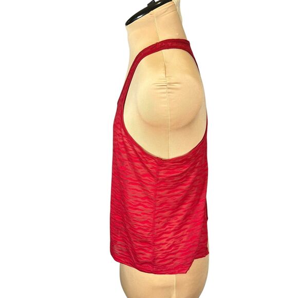 Alabama Crimson Tide Colosseum Open Back Tank Size Small Racerback Burn Out - Picture 2 of 5